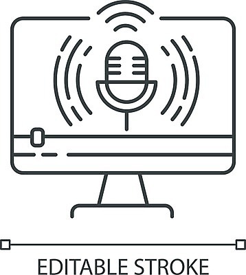 EPS 해외이미지 라이프스타일 디자인 선 음악 컨셉 인터넷 일러스트 통신 놀이 미술 픽토그램 디지털 웹 플랫 심볼 사인 라디오 심플 윤곽 방송 온라인 동영상 멀티미디어 고립 블로거 얇은 플레이어 생존 웨비나 해외일러스트 문화예술 생활 전자제품 세미나 파일형식 벡터 언택트 이미지허브