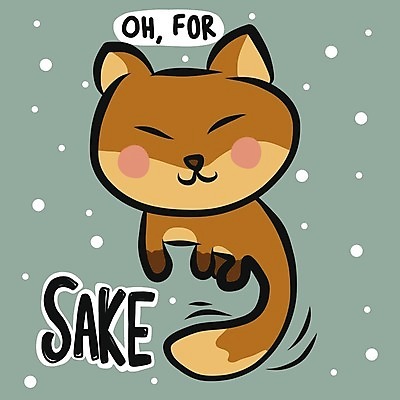 EPS 해외이미지 한마리 행복 일러스트 사랑 사람없음 기쁨 눈 달콤 여우캐릭터 해외일러스트 1 감정 동물캐릭터 맛 여우 파일형식 벡터 이미지허브