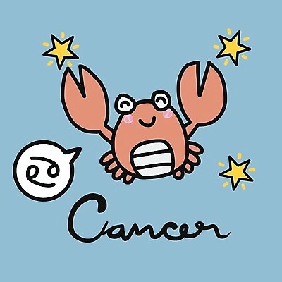 EPS 해외이미지 한마리 손글씨 디자인 별 말풍선 일러스트 글자캘리그라피 사람없음 게 별자리캐릭터 점성술 게자리 필기체 해외일러스트 일러캐릭터 자연요소 문자 캐릭터 1 캘리그라피 갑각류 별자리 파일형식 벡터 이미지허브