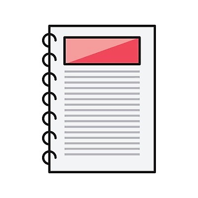 EPS 해외이미지 디자인 교육 종이 일러스트 나선형 그래픽 책 쇼핑 사무실 다이어리 쪽지 공책 공백 정보 반지 심볼 오브젝트 사인 교과서 문서 윤곽 페이지 바인더 시트 패드 고립 엘리먼트 해외일러스트 무늬 비즈니스 장신구 문구용품 교재 사무용품 파일형식 벡터 이미지허브