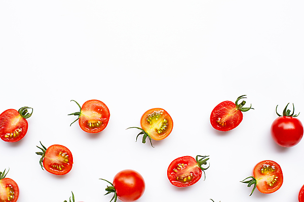 포토 JPG 해외이미지 토마토 방울토마토 단면 실내 사람없음 흰배경 해외포토 백그라운드 채소 내부 흰색 파일형식 이미지허브