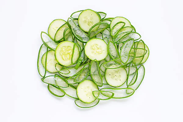 포토 JPG 해외이미지 스튜디오촬영 단면 오이 실내 사람없음 흰배경 알로에 해외포토 식물 백그라운드 채소 내부 흰색 파일형식 이미지허브