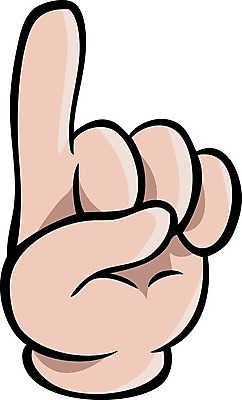 EPS 해외이미지 1 손 분홍색 일러스트 손가락 손바닥 사람 신체부위 숫자 가리킴 오픈 계산 만화 심볼 그림 코믹 보여주기 서명 카운트다운 해외일러스트 문자 컬러 모션 손짓 파일형식 벡터 이미지허브