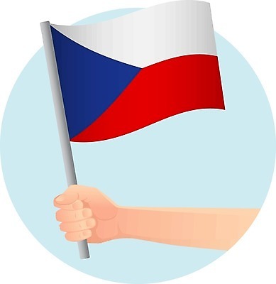EPS 해외이미지 손 물결 일러스트 손가락 자유 축하 깃발 잡기 작음 사인 깃대 체코 봉 팔 애국심 공화국 독립 전국 해외일러스트 유럽 나라 컨셉 모션 신체부위 크기 파일형식 벡터 이미지허브