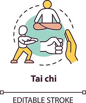 EPS 해외이미지 컨셉 추상 휴식 건강 사람없음 연습 명상 태극권 해외일러스트 무늬 파일형식 벡터 이미지허브