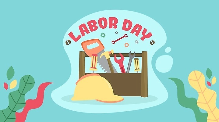 EPS 해외이미지 잎 일러스트 노동자 사람없음 스패너 망치 안전모 공구함 톱니바퀴 톱 근로자의날 해외일러스트 식물 직업 기념일 공구 헬멧 안전장비 파일형식 벡터 이미지허브