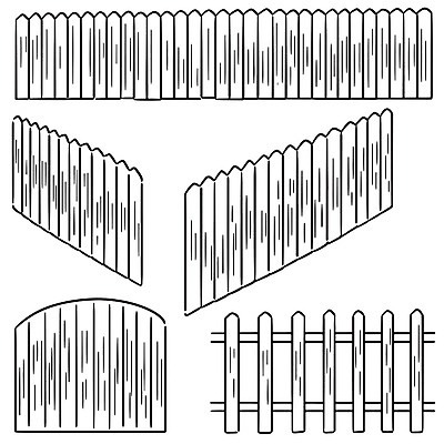 EPS 해외이미지 클립아트 모양 디자인 선 일러스트 야외 목재 그래픽 가로 울타리 세트 마을 시골 그리기 재산 보호 널 낙서 만화 스케치 심볼 라인아트 그림 클립 심플 손그림 교외 수목 엘리먼트 옛날 해외일러스트 나무 컨셉 재료 모션 미술 금융 담장 파일형식 벡터 이미지허브