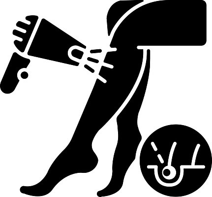 EPS 해외이미지 일러스트 신체부위 뷰티 피부관리 레이저수술 왁스 왁싱 위생관리 제모 제모용품 왁스스트립 모낭 해외일러스트 관리 사람 파일형식 벡터 이미지허브