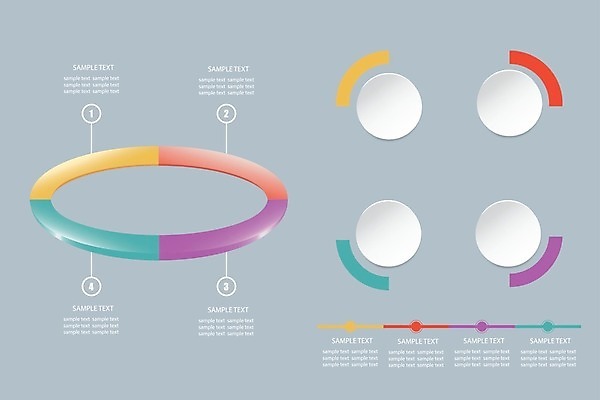 EPS 해외이미지 모양 템플릿 디자인 배너 백그라운드 컨셉 일러스트 회사 비즈니스 부분 그래프 추상 그래픽 빨간색 초록색 파란색 숫자 노란색 라벨 자료 웹 공백 인포그래픽 정보 흰색 원형 발표 4 계획 심볼 옵션 레이아웃 방법 엘리먼트 타임라인 프로그램 해외일러스트 도형 문자 컬러 무늬 인터넷 프레임 파일형식 벡터 이미지허브