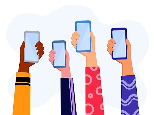 EPS 해외이미지 손 여자 백그라운드 컨셉 인터넷 일러스트 비즈니스 통신 모바일 사람 스마트폰 핸드폰 글로벌 디지털 스크린 자료 웹 정보 잡기 네트워크 발표 그룹 신문 뉴스 플랫 어플리케이션 연결 땅 상업 전자 나눔 온라인 승진 마케팅 소셜 해외일러스트 모션 신체부위 간행물 전자제품 스마트기기 파일형식 벡터 이미지허브