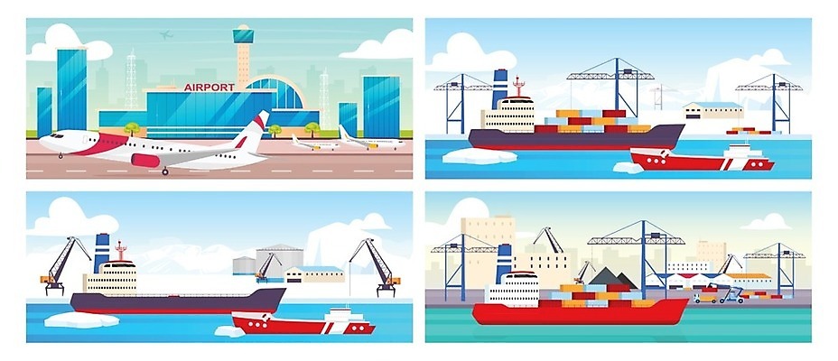 EPS 해외이미지 디자인 배너 산업 포스터 바다 백그라운드 일러스트 비즈니스 교통시설 파노라마 풍경 사람없음 야외 그래픽 세트 우주 인포그래픽 화물 플랫 역 공항 만화 북극 항공 시설 질감 상업 심플 해안도시 장면 지역 활주로 팩 조립 대패 복잡 스타일 해외일러스트 길 교통 컨셉 촬영기법 화장품 운송업 도시 극지방 파일형식 벡터 이미지허브