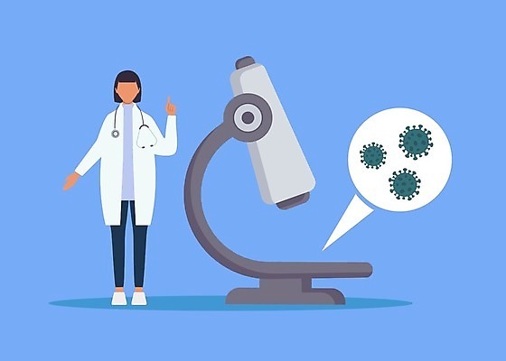 EPS 해외이미지 직업 응시 교육 남자 과학 백그라운드 일러스트 현미경 실험 스터디 약 건강관리 장비 의사 실험실 플랫 바이러스 확대 생명공학 과학자 분석 생물학 미생물 박테리아 발견 유전 화학물질 화학자 해외일러스트 시선 컨셉 의학 생물 건강 실험기구 관리 사람 학습 의료진 화학 학자 파일형식 벡터 이미지허브