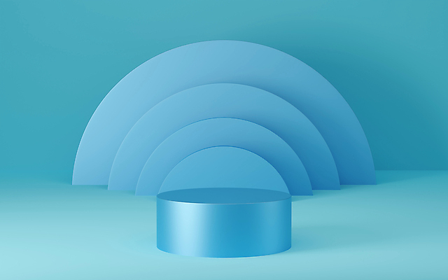 JPG 해외이미지 1 백그라운드 사람없음 파란색 3D 금속 정사각형 해외포토 포토 도형 컬러 재질 디지털합성 파일형식 이미지허브