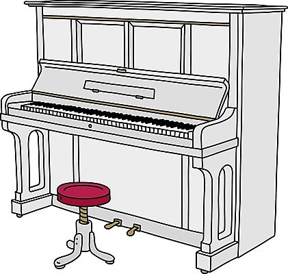 EPS 해외이미지 음악 의자 일러스트 목재 빨간색 음악가 흰색 기구 키보드 오픈 만화 복고 재즈 멜로디 뮤지컬 옛날 해외일러스트 나무 직업 컬러 가구 재료 문화예술 파일형식 벡터 이미지허브
