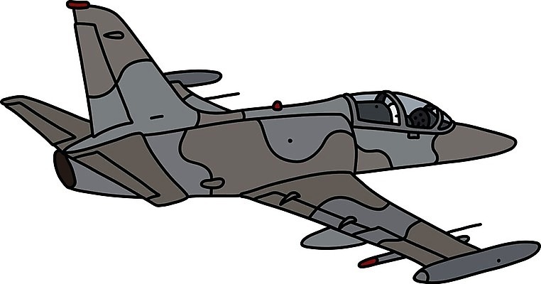 EPS 해외이미지 일러스트 군용기 비행기 사람없음 군용 제트기 해외일러스트 항공교통 대중교통 군대 파일형식 벡터 이미지허브