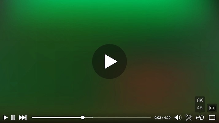 EPS 해외이미지 일러스트 사람없음 초록색 멀티미디어 UI 플레이어 해외일러스트 컬러 파일형식 벡터 이미지허브