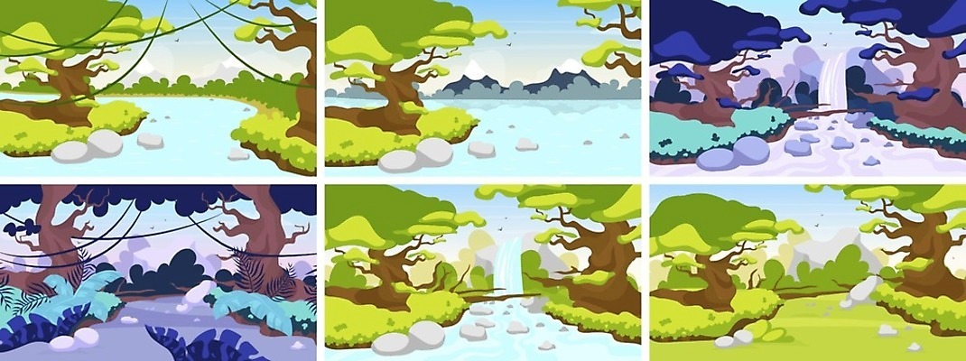 EPS 해외이미지 나무 식물 디자인 야생동물 백그라운드 잎 일러스트 자연 파노라마 사람 풍경 야외 목재 초록색 물 파란색 세트 미국 폭포 플랫 숲 신비 열대우림 지중해 구성 아마존 이국적 해외일러스트 자연요소 동물 바다 컬러 컨셉 북아메리카 재료 촬영기법 생태계 파일형식 벡터 이미지허브