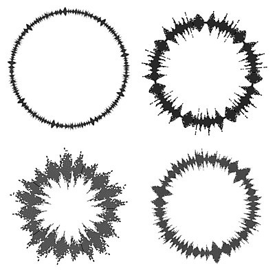 EPS 해외이미지 클립아트 모양 템플릿 음악 파도 일러스트 놀이 그래프 추상 그래픽 세트 소리 에너지 광선 흰색 반지 바 원형 볼륨 만화 수집 믹서 클럽 라디오 복고 전자 오디오 고립 리듬 뮤지컬 방사형 엘리먼트 활자 해외일러스트 도형 바다 컬러 무늬 장신구 문화예술 전자제품 활자판 파일형식 벡터 이미지허브