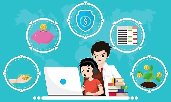 EPS 해외이미지 학생 디자인 배너 교육 어린이 백그라운드 컨셉 지폐 돈 일러스트 비즈니스 졸업 설계 소년 책 금융 스터디 동전 교육자 교사 계산기 절약 아빠 계획 강의 사인 무역 대학교 투자 이익 회계 개발 경영 문해 해외일러스트 직업 남자 산업 학교 가족 문구용품 사람 경제 학습 장비 재산 파일형식 벡터 이미지허브