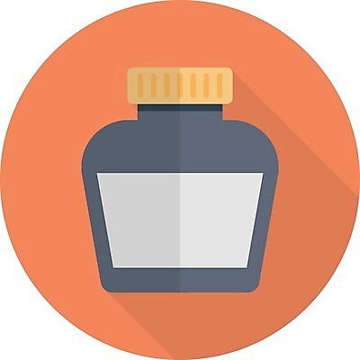 EPS 해외이미지 백그라운드 일러스트 캘리그라피 잉크 미술 그래픽 상자 펜 기록 클래식 냄비 스케치 그림 클립 과외 스타일 문해 해외일러스트 컨셉 수업 문화예술 학습 필기구 솥 파일형식 벡터 이미지허브