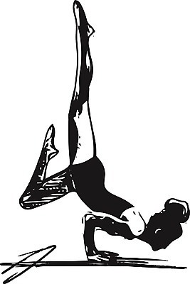 EPS 해외이미지 여자 일러스트 요가 건강 한명 사람 성인 검은색 요가자세 흰색 필라테스 성인여자한명만 해외일러스트 1 웰빙 컬러 포즈 운동 여자한명만 성인여자만 파일형식 벡터 이미지허브