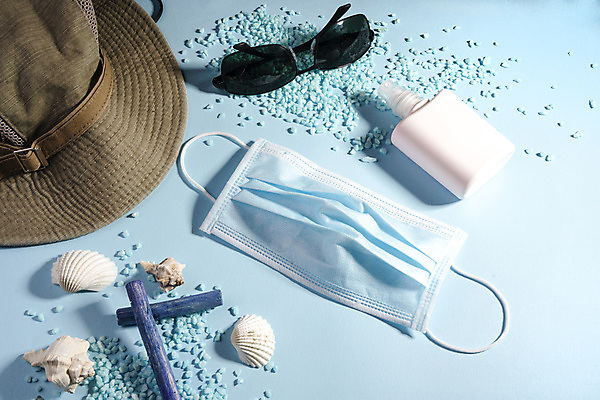 포토 JPG 해외이미지 계절 휴가 건강 가면 사람없음 여름 선글라스 껍질 바이러스 보호 심볼 오브젝트 예방 고립 해외포토 안경 컨셉 파일형식 이미지허브