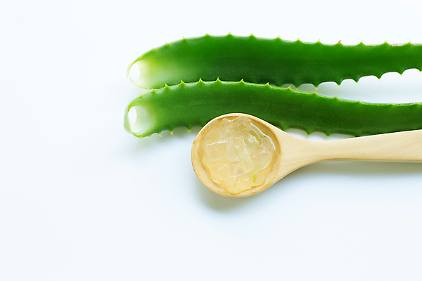 포토 JPG 해외이미지 스튜디오촬영 실내 사람없음 흰배경 나무숟가락 알로에 해외포토 식물 백그라운드 내부 숟가락 흰색 파일형식 이미지허브