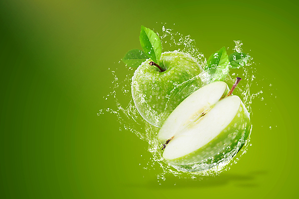 포토 JPG 해외이미지 과일 단면 사람없음 사과 튀는물 청사과 스플래쉬 초록배경 해외포토 백그라운드 초록색 액체표현 파일형식 이미지허브