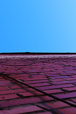 포토 JPG 해외이미지 벽 하늘 벽돌 주택 사람없음 빨간색 파란색 햇빛 발코니 저녁 부식 해외포토 컬러 건물 태양 야간 파일형식 이미지허브