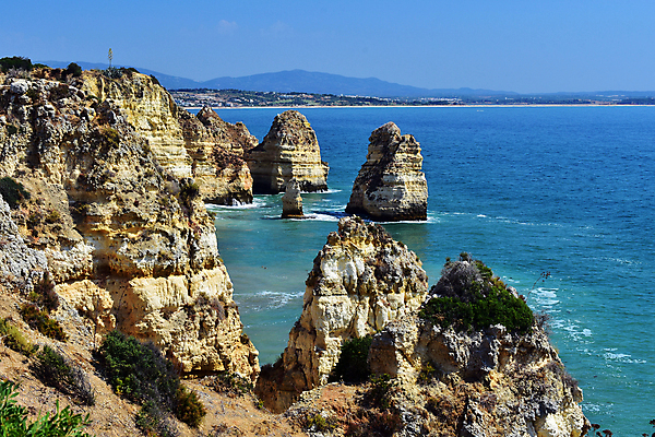 포토 JPG 해외이미지 유럽 모래 바다 여행 자연 하늘 휴가 휴식 파노라마 풍경 사람없음 야외 물 여름 파란색 여행객 절벽 만 개울 포르투갈 암초 내추럴 생태학 웅장함 해외포토 자연요소 계절 교육 나라 컬러 컨셉 촬영기법 사람 강 생태계 파일형식 이미지허브