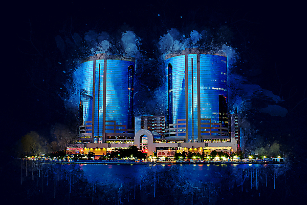 포토 JPG 해외이미지 바다 중동 건축양식 호텔 사람없음 건물 물 빛 도시풍경 반사 탑 도시 개울 저녁 아랍에미리트 두바이 아랍어 해외포토 자연요소 건축물 건축 나라 숙소 풍경 강 야간 파일형식 이미지허브