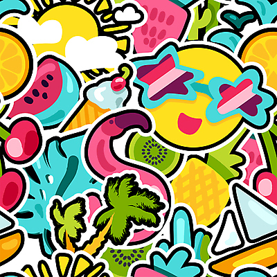 JPG 해외이미지 백그라운드 요트 일러스트 딸기 수박 선인장 키위 사람없음 선글라스 야자수 태양 체리 플라밍고 파인애플 열대잎 스타일 키치 해외일러스트 자연요소 나무 식물 안경 컨셉 잎 배_교통 과일 조류 열대과일 파일형식 이미지허브