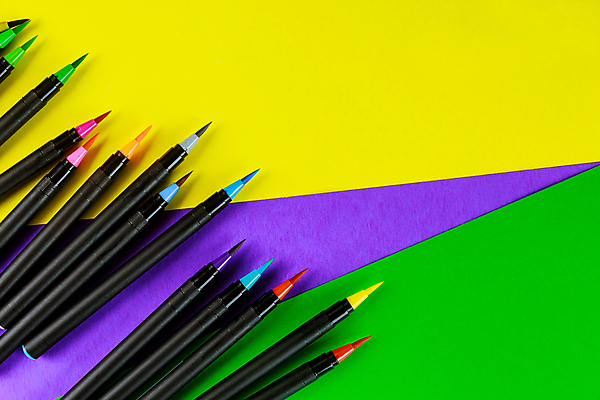 포토 JPG 해외이미지 디자인 캘리그라피 학교 문구용품 수채화 미술 사람없음 컬러풀 연필 펜 장비 공구 붓 그리기 신학기 그림 예술가 페인트붓 화가 해외포토 직업 교육 컬러 모션 문화예술 학용품 필기구 도구 오브젝트 파일형식 이미지허브