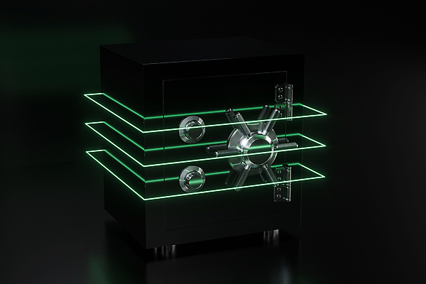 JPG 해외이미지 일러스트 사람없음 금융 경제 3D 어둠 디지털합성 잠금 보안 금고 해외일러스트 안전 파일형식 이미지허브