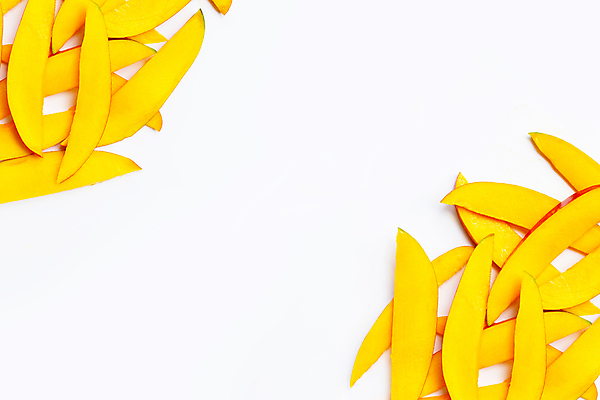 포토 JPG 해외이미지 실내 사람없음 여러개 열대과일 흰배경 망고 과일조각 카피스페이스 애플망고 해외포토 조각 다수 백그라운드 과일 내부 공백 흰색 파일형식 이미지허브