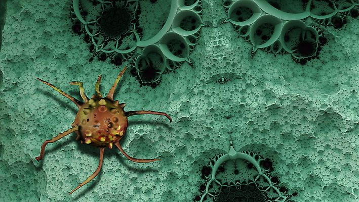 포토 JPG 해외이미지 의학 세포 사람없음 3D 질병 디지털합성 암 민트색 종양 해외포토 컬러 파일형식 이미지허브