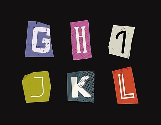 EPS 해외이미지 알파벳 조각 일러스트 타이포그라피 사람없음 세트 모자이크 엘리먼트 해외일러스트 문자 영어 파일형식 벡터 이미지허브