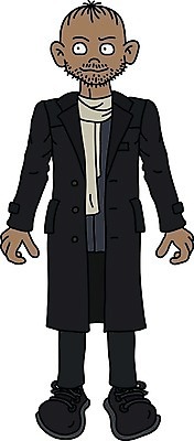 EPS 해외이미지 남자 신발 일러스트 사람 소년 검은색 목도리 어둠 재킷 회색 코트 만화 크림 해외일러스트 잡화 어린이 컬러 외투 파일형식 벡터 이미지허브