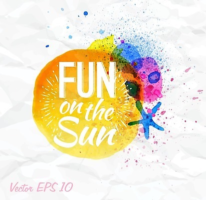 EPS 해외이미지 일러스트 수채화 불가사리 사람없음 여름 손그림 겹침 스플래쉬 해외일러스트 계절 극피동물 파일형식 벡터 이미지허브