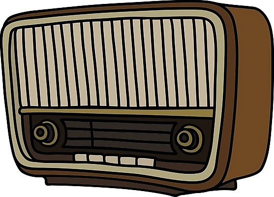 EPS 해외이미지 음악 일러스트 목재 갈색 검은색 램프 뉴스 클래식 만화 라디오 복고 전자 튜브 옛날 해외일러스트 나무 컬러 컨셉 재료 문화예술 조명 전자제품 파일형식 벡터 이미지허브