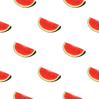 EPS 해외이미지 백그라운드 패턴 일러스트 단면 수박 사람없음 빨간색 해외일러스트 컬러 무늬 과일 파일형식 벡터 이미지허브