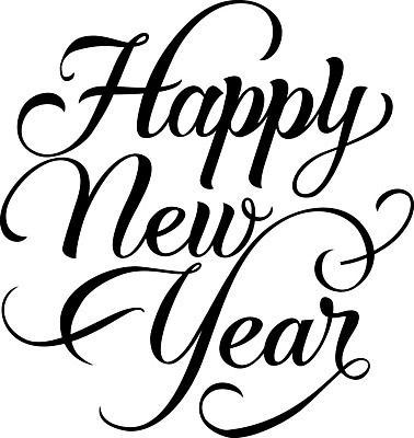 EPS 해외이미지 손글씨 일러스트 글자캘리그라피 사람없음 새해인사 심플 해피뉴이어 레터링 해외일러스트 캘리그라피 새해 인사 파일형식 벡터 이미지허브