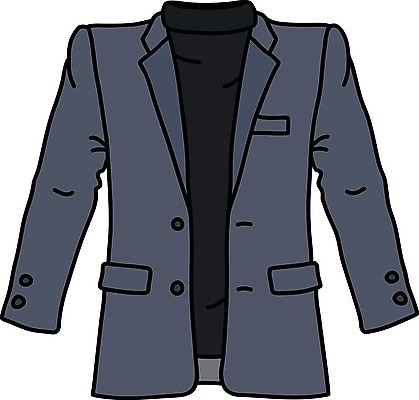 EPS 해외이미지 옷 남자 셔츠 일러스트 유행 검은색 어둠 재킷 회색 만화 스웨터 소셜 해외일러스트 컬러 상의 사람 외투 파일형식 벡터 이미지허브