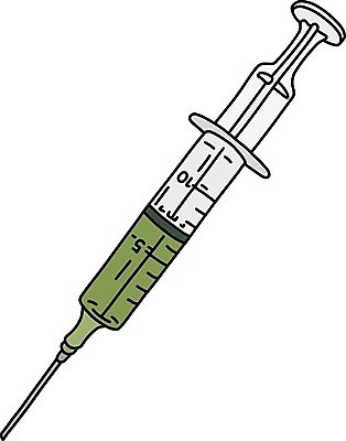 EPS 해외이미지 과학 일러스트 건강 병원 주사기 초록색 약 환자 의사 흰색 구출 플라스틱 만화 주사약 해외일러스트 컬러 의학 의료기기 재질 의료진 도움 파일형식 벡터 이미지허브