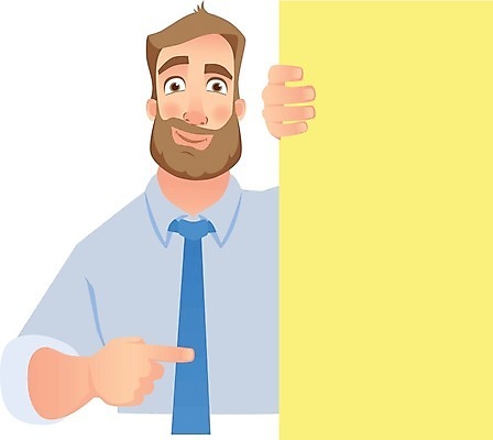 EPS 해외이미지 학생 배너 종이 일러스트 비즈니스 손가락 수염 간판 웃음 공백 가리킴 잡기 비즈니스맨 신용카드 사인 고립 목업 해외일러스트 손 남자 모션 표정 손짓 금융 직장인 파일형식 벡터 이미지허브