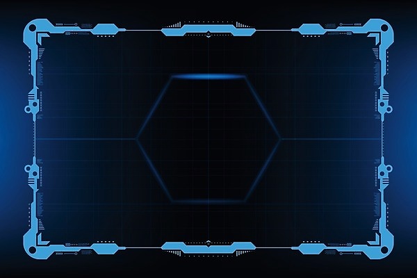EPS 해외이미지 일러스트 그래프 사람없음 그래픽 파란색 빛 디지털 UI 계기판 인터페이스 가상 해외일러스트 컬러 파일형식 벡터 이미지허브