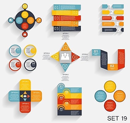 EPS 해외이미지 일러스트 비즈니스 사람모양 사람없음 세트 인포그래픽 원형 삼각형 플러스 직사각형 타임라인 해외일러스트 모양 도형 기호 파일형식 벡터 이미지허브