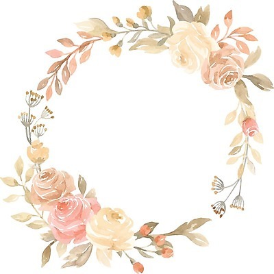 EPS 해외이미지 식물 꽃다발 일러스트 붓터치 수채화 사람없음 장미 번짐 해외일러스트 꽃 파일형식 벡터 효과 이미지허브