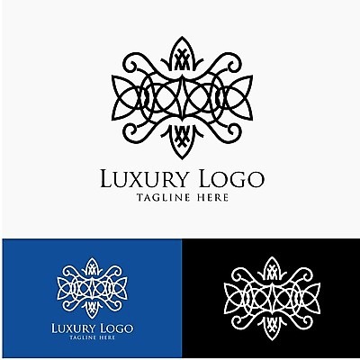 EPS 해외이미지 문양 일러스트 사람없음 파란색 고급 심볼 아라베스크 해외일러스트 컬러 컨셉 파일형식 벡터 이미지허브