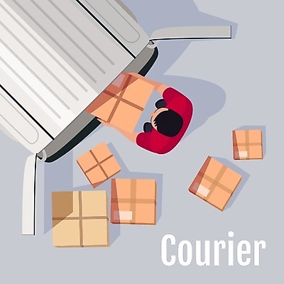 EPS 해외이미지 남자 일러스트 한명 들기 성인 운반 택배기사 배달원 승합차 택배 짐차 택배상자 적재 성인남자한명만 해외일러스트 직업 1 모션 승용차 자동차 사람 상자 운송업 남자한명만 성인남자만 파일형식 벡터 이미지허브